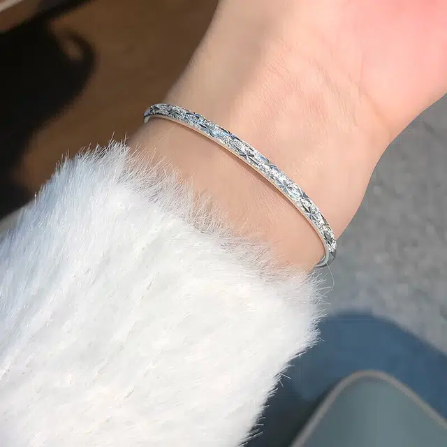 静范 闪耀星河 满天星辰 新中式国风百搭轻奢小众气质甜美精致优雅个性简约时尚高级感告白开口可调节#好运 合金 手镯 男女同款情侣款