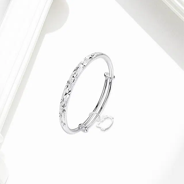 静范 闪耀星河 满天星辰 新中式国风百搭轻奢小众气质甜美精致优雅个性简约时尚高级感告白开口可调节#好运 合金 手镯 男女同款情侣款