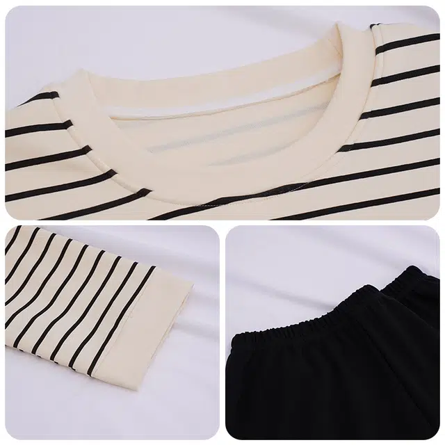 欧诗帛 高颜值可外穿宽松舒适休闲亲肤透气睡衣套装 男款 图色