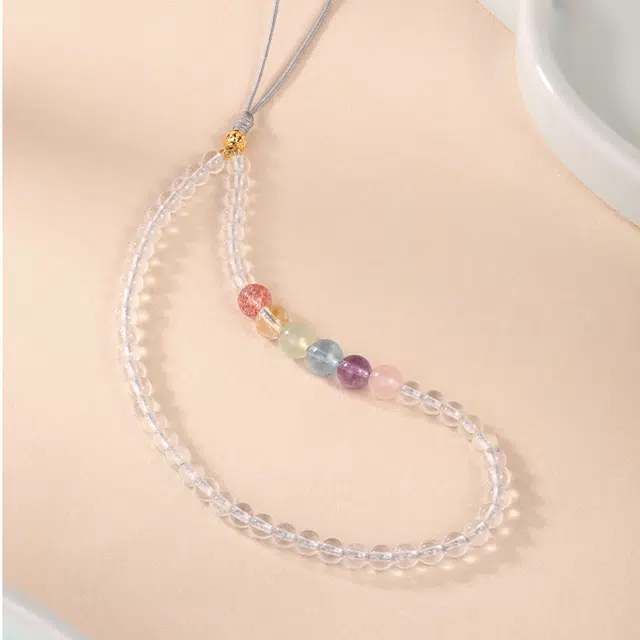 【高品质】 金六福吉祥 甄选中式多宝配饰转运珠紫晶智慧黄晶来财爱情粉晶吸金招桃花 告白女友必备显白温柔风#好运天然 白水晶 摆件雕件 女款