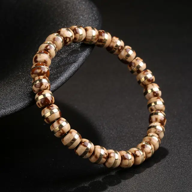 木盛缘 【招财鼠  鼠你有钱】实心镶嵌佛珠念珠文玩单圈#好运 紫金鼠 手串 男女同款情侣款