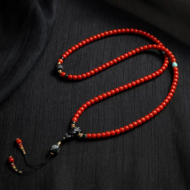 木盛缘 青玉多圈精工打造  独特设计  鸿运当头好运 玛瑙 手串 男女同款情侣款