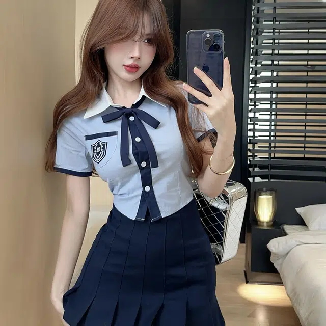 涂诗菲 时尚百搭休闲简约裙装套装 女款
