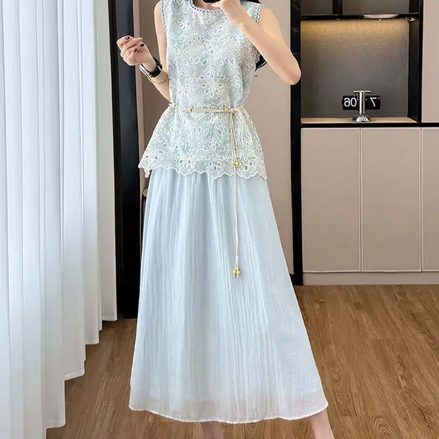 涂诗菲 休闲简约百搭时尚裙装套装 女款