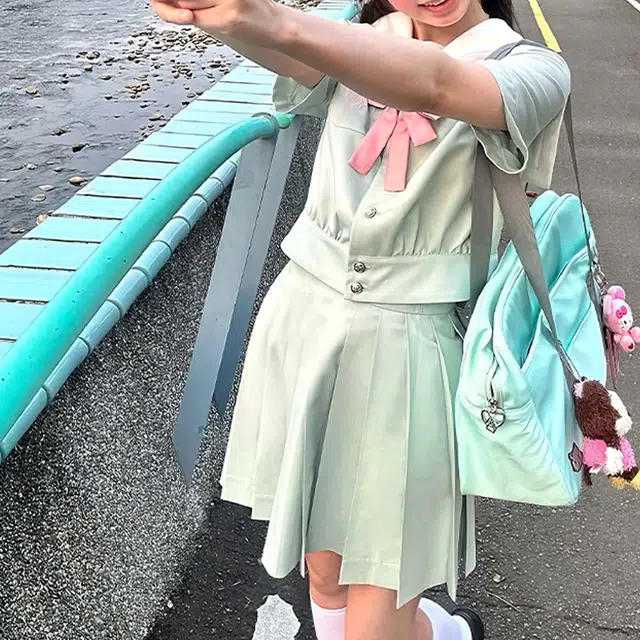 涂诗菲 百搭简约舒适时尚裙装套装 女款