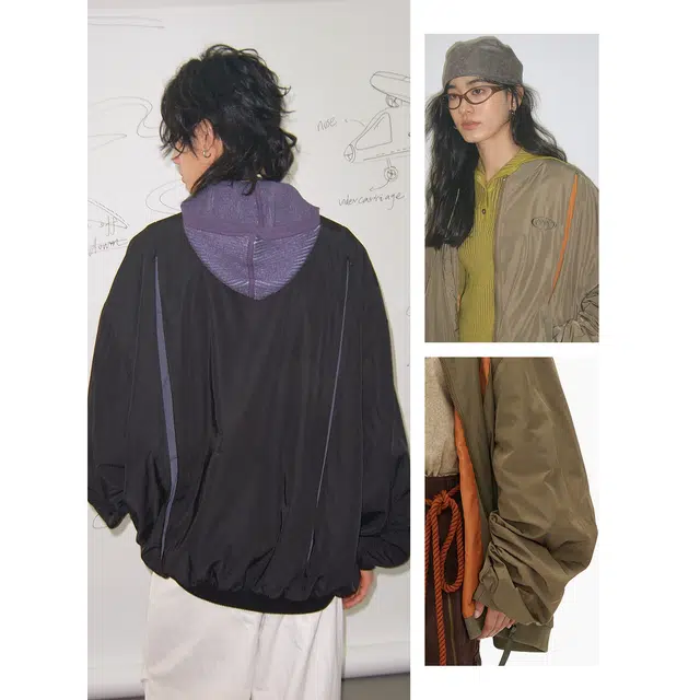 物理少年 偷飞机的人系列 休闲宽松时尚夹克外套 男女同款