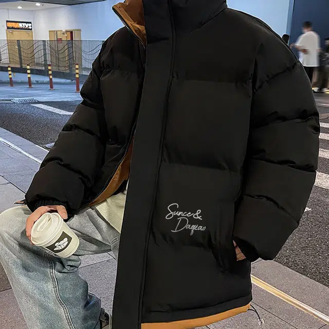 王者荣耀 大乔孙策立领拉链潮流棉服 男女同款