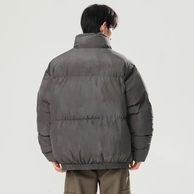 王者荣耀 鲁班七号星空梦想款 脏脏风立领宽松休闲百搭面包服防寒保暖加厚棉服 男女同款