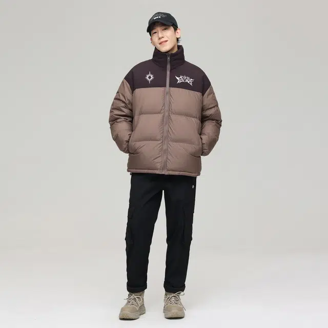 王者荣耀 后羿款 经典户外运动保暖抗寒锁温立领宽松休闲舒适短款羽绒服 男女同款
