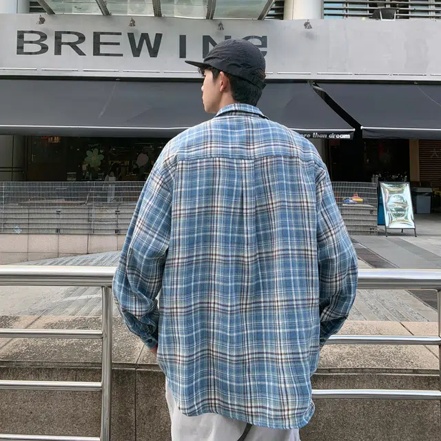 王者荣耀 地狱火款 美式街头经典复古格子衫宽松柔软舒适亲肤休闲长袖衬衫 男女同款