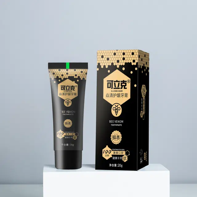 可立克 蜂毒焱清牙膏 清洁护龈清火固齿