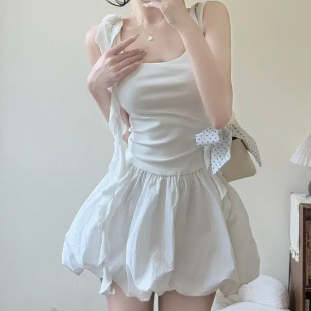 兰缪 高腰百搭甜美舒适休闲短裙 女款