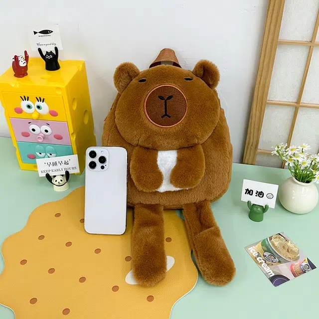 萌益兔 可爱卡皮巴拉 陪伴卡通治愈萌趣 玩偶周边