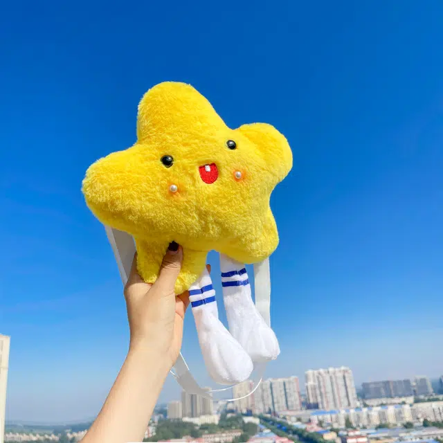 萌益兔 可爱星星 卡通治愈陪伴萌趣 玩偶周边