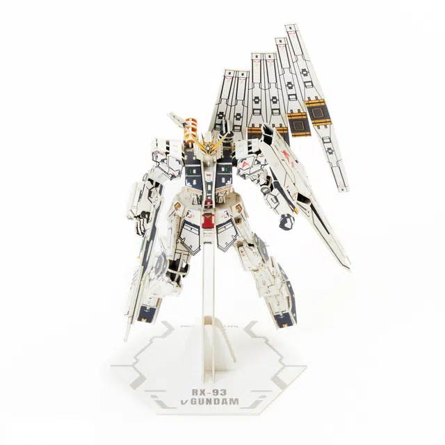 WWNCENT THINKDO IT GUNDAM RX-93 3D 19cm