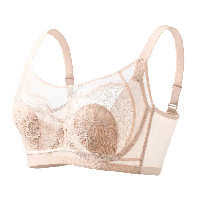 古今 大胸显小聚拢软钢圈凉感蕾丝兔耳杯文胸 女款