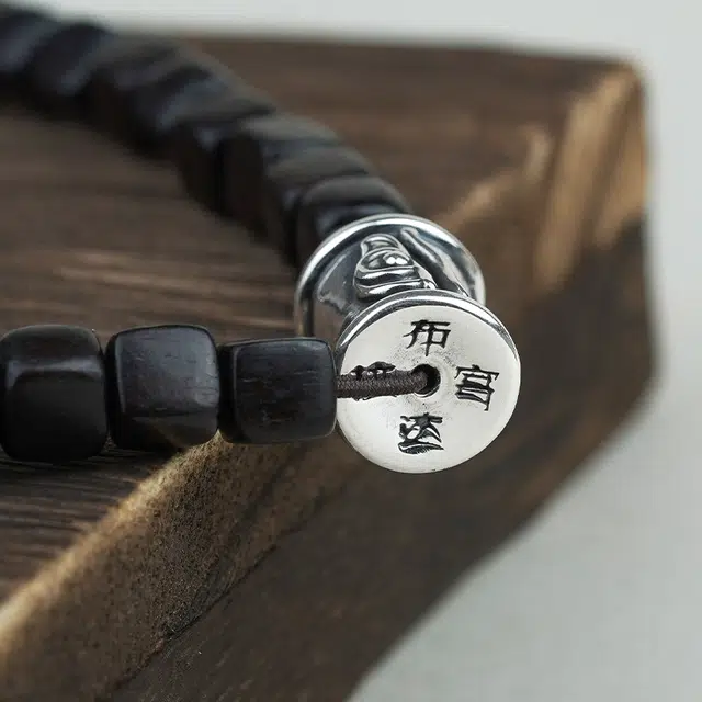 布达拉宫 原创设计锦上添花财源广进事业有成多圈方块#好运 紫光檀 手串 男女同款情侣款
