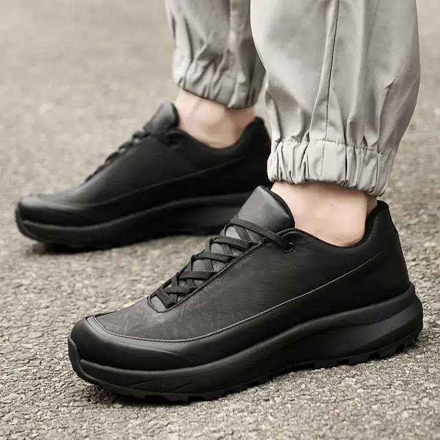 头层牛皮 防滑舒适轻便透气时尚潮流百搭耐磨 男士休闲 男款