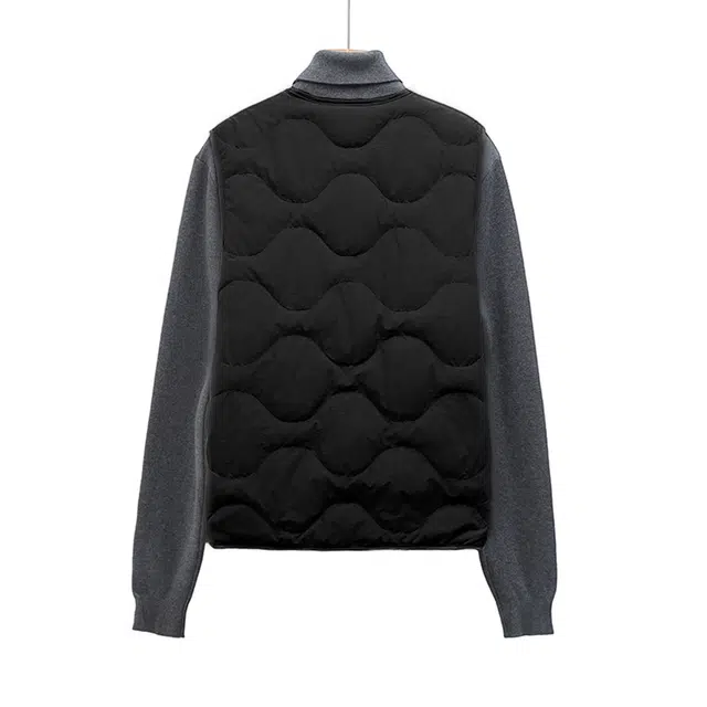 时尚保暖商务羽绒马甲  中年背心男