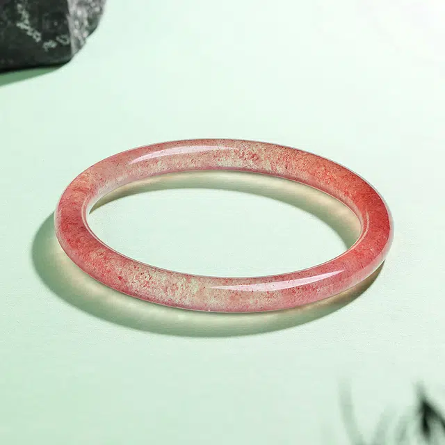 金桂福 新中式国风复古甜美少女 招桃花优雅气质小众设计 高级感转运手饰 水晶 手镯 女款