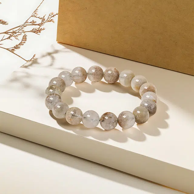 金桂福 浮光 招财进宝 温婉文艺甜美可爱#好运天然 绿幽灵 手串 男女同款情侣款