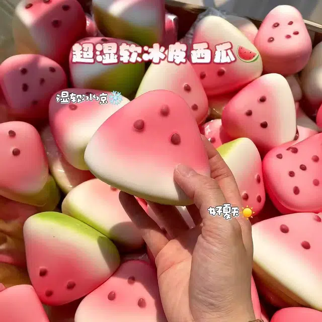 劲邦 捏捏乐小西瓜 解压放松回弹解压 玩具