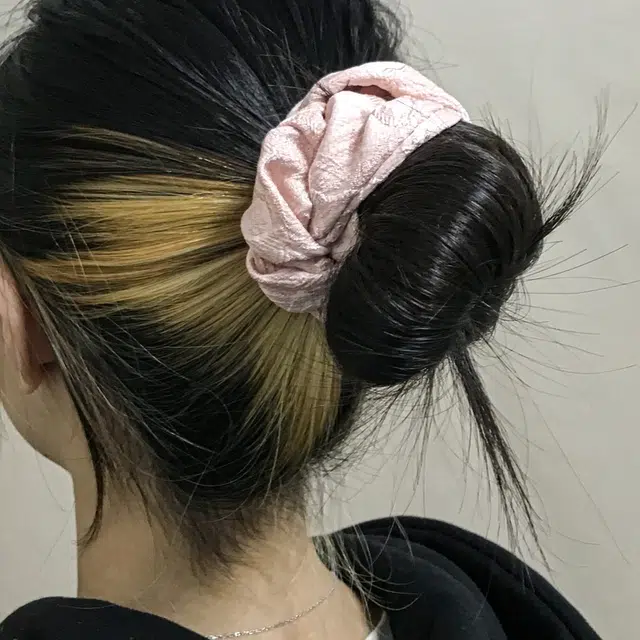 简应舒 纯色小清新 布艺 发圈 男女同款情侣款