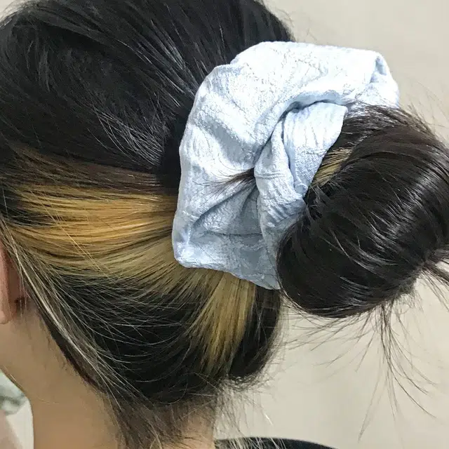 简应舒 纯色小清新 布艺 发圈 男女同款情侣款