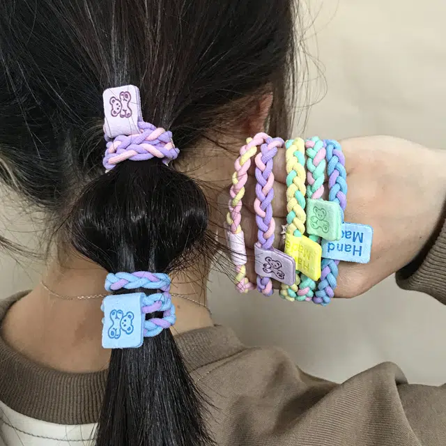 简应舒 高弹力耐用 尼龙 发圈 男女同款情侣款