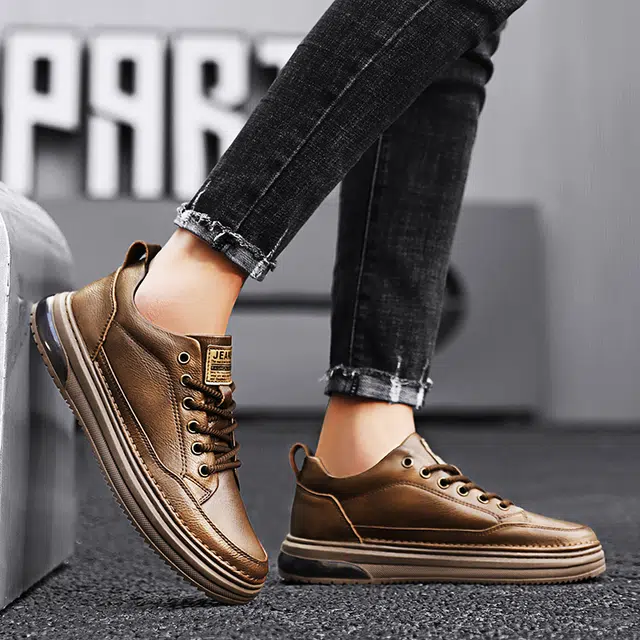 依米奴 高颜值 时尚潮流 舒适百搭 简约日常通勤 休闲鞋 男款