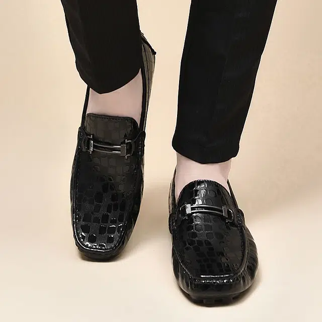 依米奴 二层牛皮 高颜值 潮流 简约百搭气质简约精致 高级感 豆豆鞋 男款