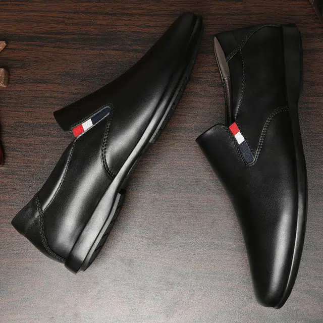 依米奴 牛皮 复古格调 个性潮流 经典百搭 低帮 生活休闲鞋 男款