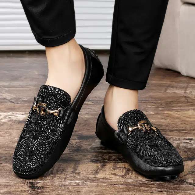 依米奴 高颜值 时尚潮流低调百搭 日常通勤 豆豆鞋 男款