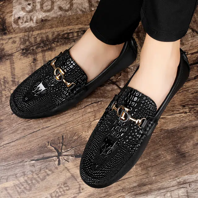 依米奴 高颜值 时尚潮流低调百搭 日常通勤 豆豆鞋 男款