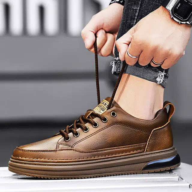 依米奴 高颜值 时尚潮流 舒适百搭 简约日常通勤 休闲鞋 男款