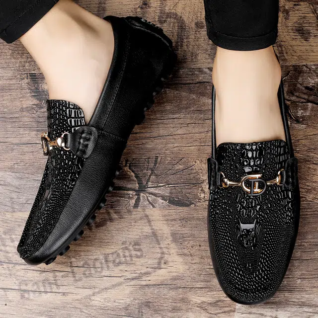 依米奴 高颜值 时尚潮流低调百搭 日常通勤 豆豆鞋 男款