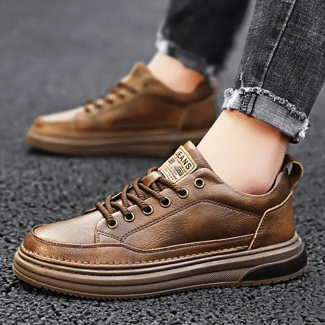 依米奴 高颜值 时尚潮流 舒适百搭 简约日常通勤 休闲鞋 男款