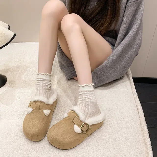 依米奴 高颜值  百搭 日常通勤 橡胶勃肯鞋 女