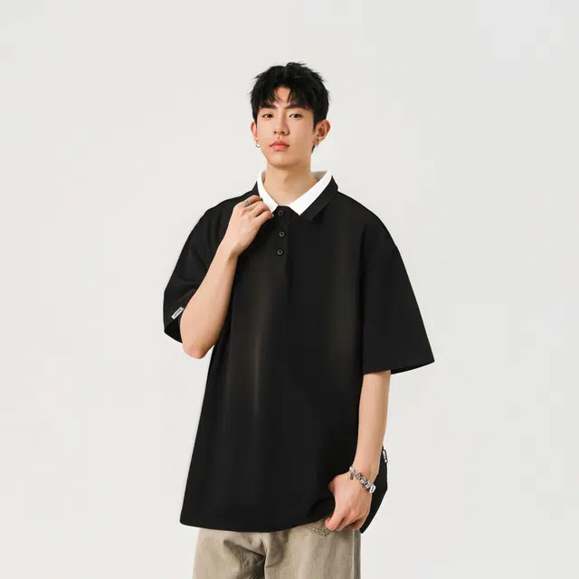FAKE VINTAGE CleanfitPolo
