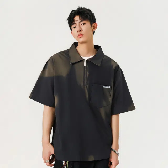 FAKE VINTAGE CleanfitTPolo
