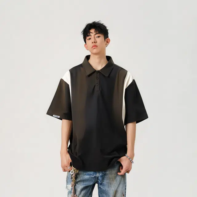FAKE VINTAGE CleanfitPolo