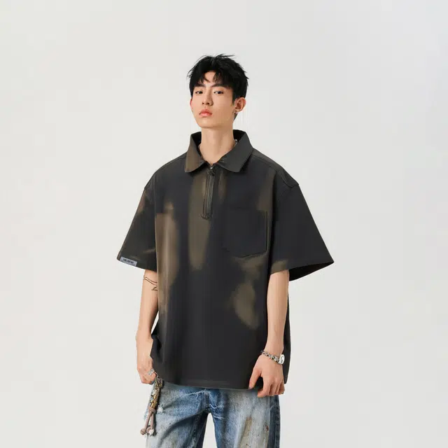 FAKE VINTAGE CleanfitPolo