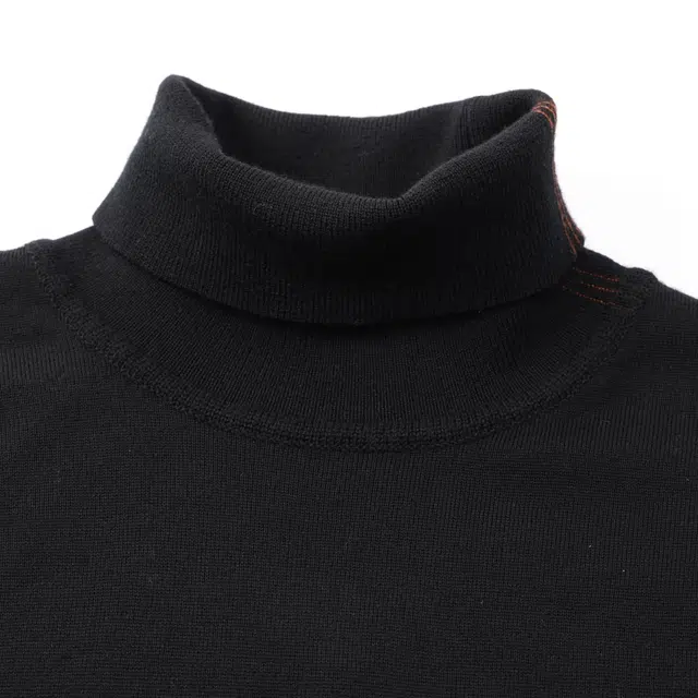 迪柯尼 商场同款通勤系列 冬季保暖高领简约高品质舒适蓄热弹力通勤百搭简约纯色商务外穿内搭羊毛针织毛衣 男款