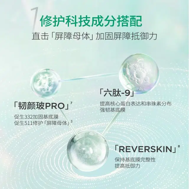 润百颜 张艺兴代言白纱布系列水乳精华套装屏障敏感肌补水保湿润泽维稳护肤套盒 修护滋润舒缓 礼盒装