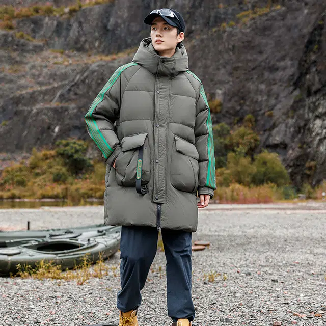 雅鹿 户外防风保暖防寒加厚羽绒服 男女同款