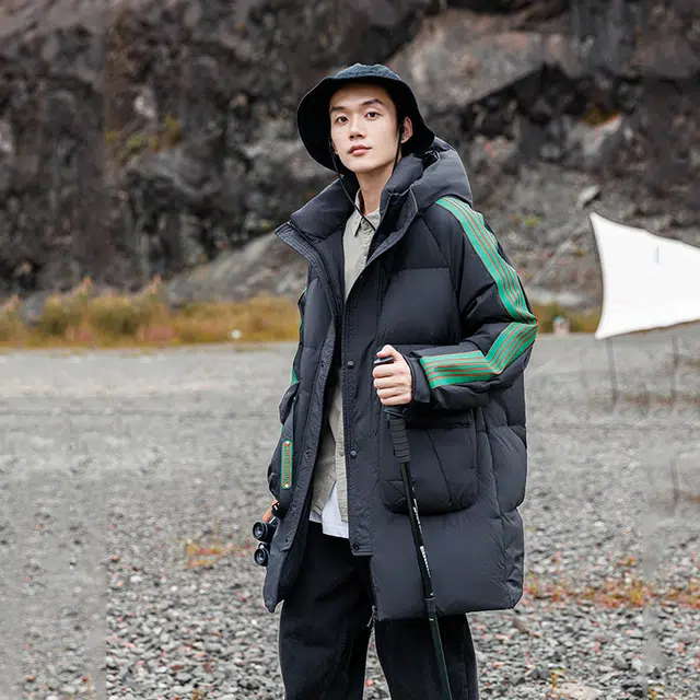 雅鹿 户外防风保暖防寒加厚羽绒服 男女同款