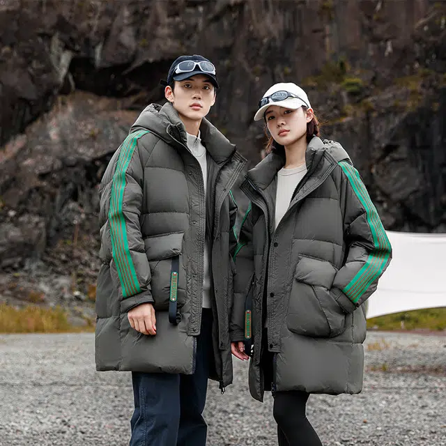 雅鹿 户外防风保暖防寒加厚羽绒服 男女同款