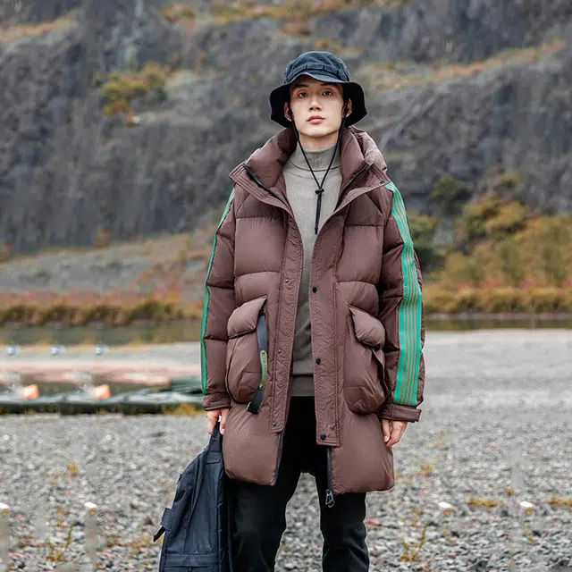 雅鹿 户外防风保暖防寒加厚羽绒服 男女同款
