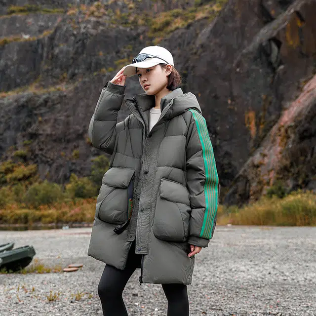 雅鹿 户外防风保暖防寒加厚羽绒服 男女同款