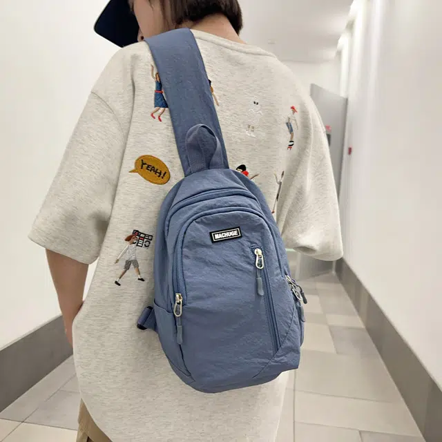 垣途者 日系简约休闲潮牌运动 尼龙 胸包 男女同款情侣款 多色